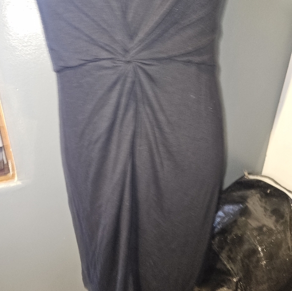 H & M Womans Black Spaghetti Strap Dress Size L - Picture 3 of 11